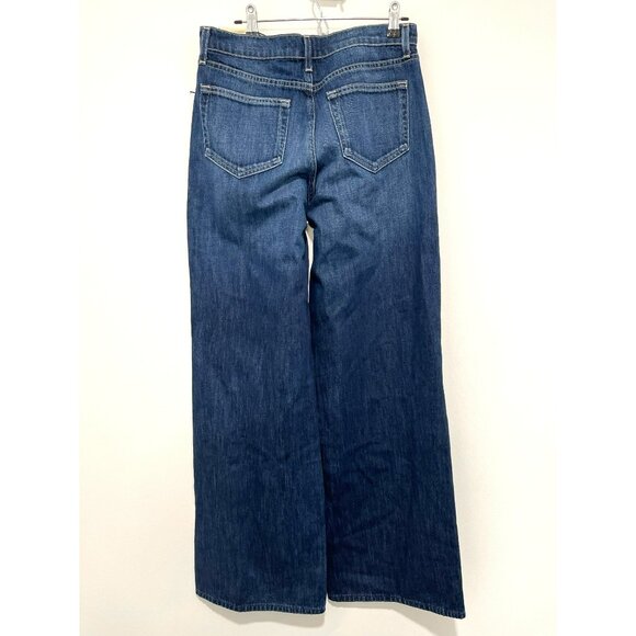 New L'Agence Alicent High Rise Wide Leg Denim Jeans - Picture 7 of 9